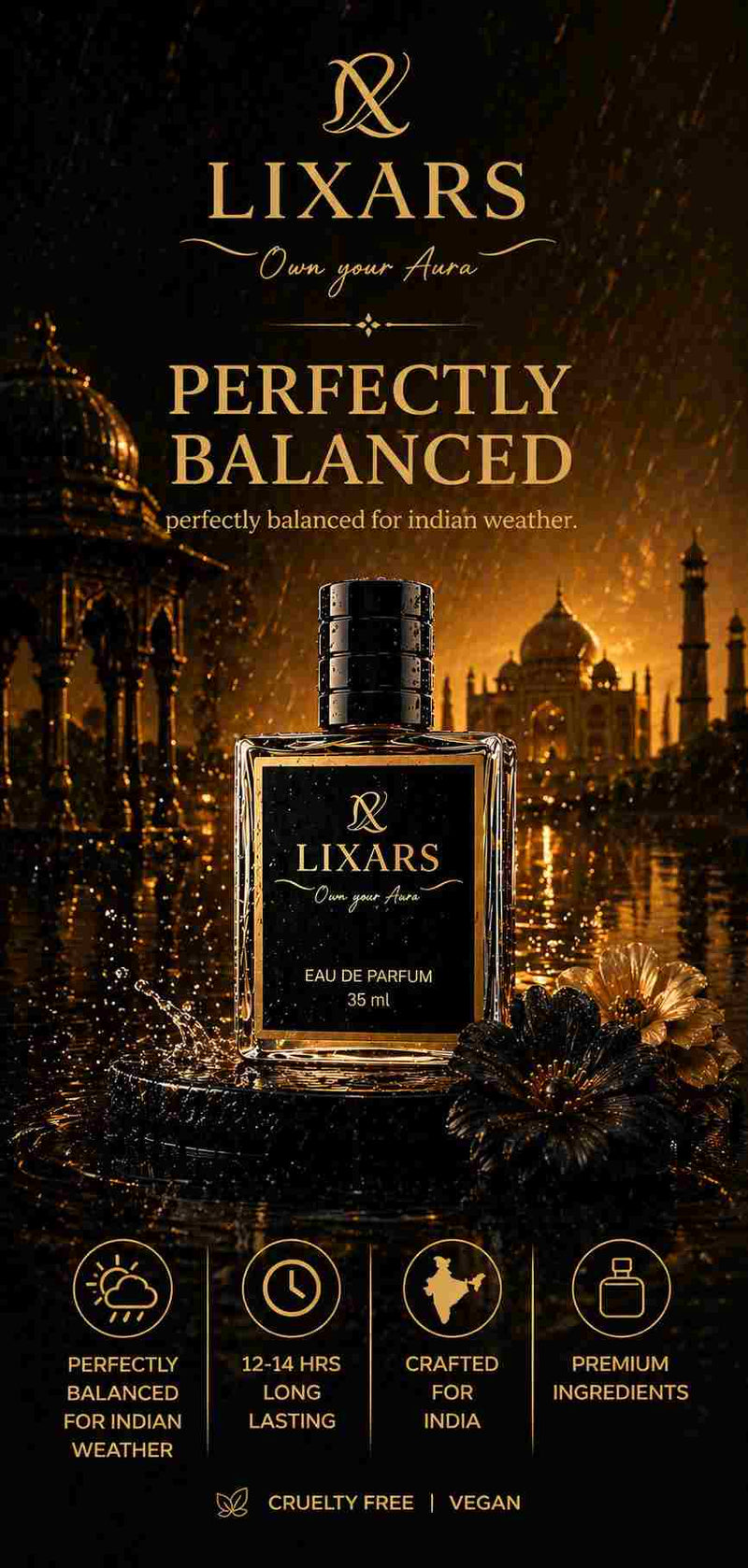 Elegant long lasting perfume collection by Lixars