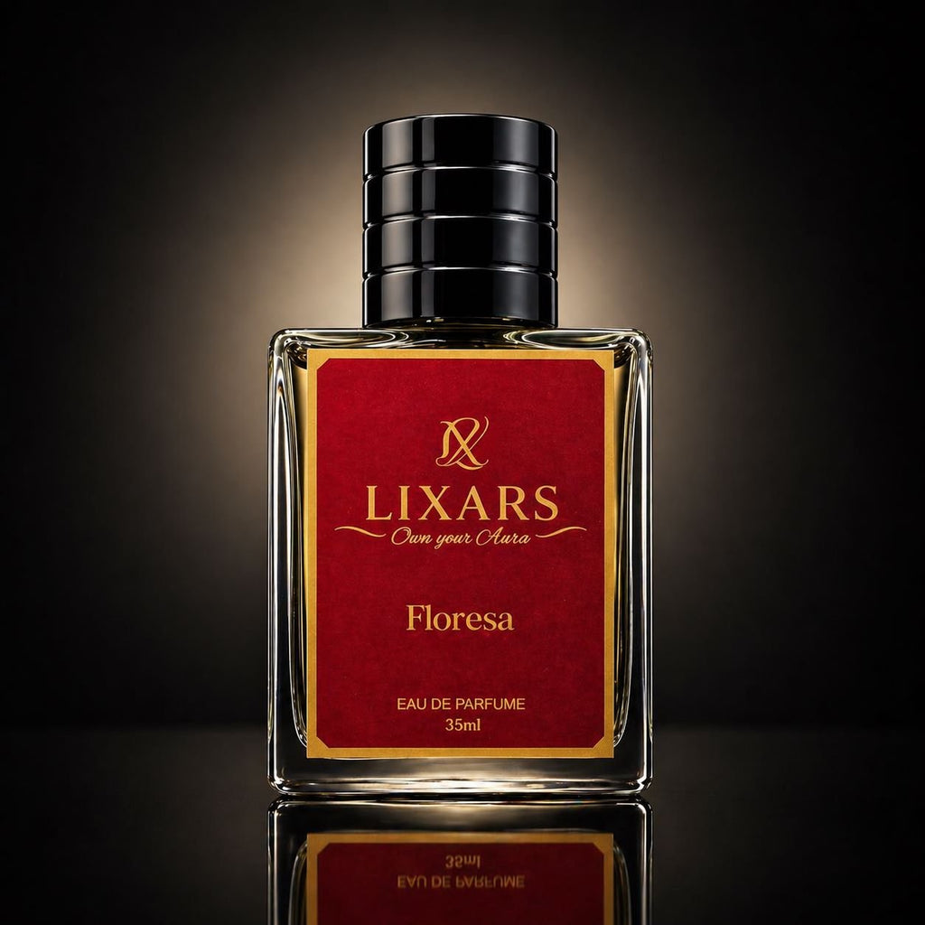Floresa long lasting floral perfume for women elegant bottle