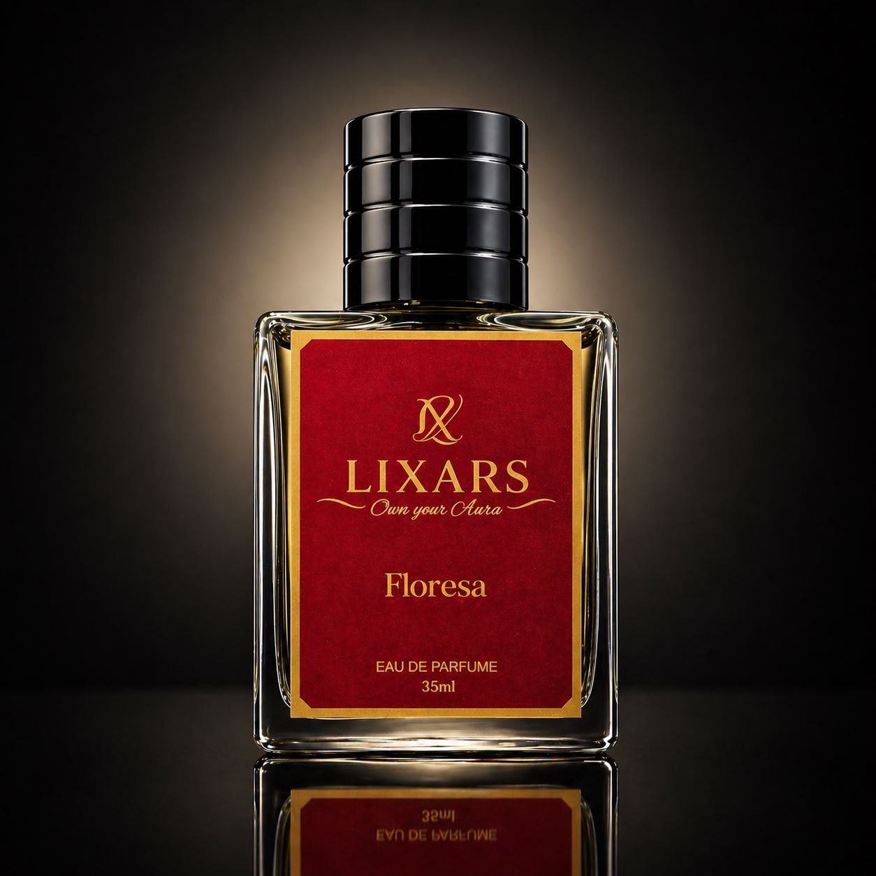 Floresa long lasting floral perfume for women elegant bottle